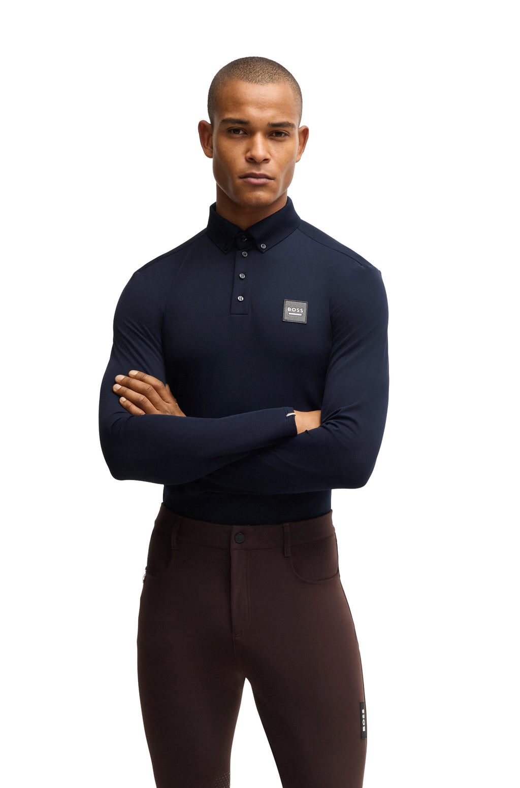 BOSS Equestrian Nick Training Shirt Peached - Men