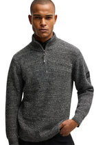 BOSS Equestrian Troyer Knitwear Dark - Men