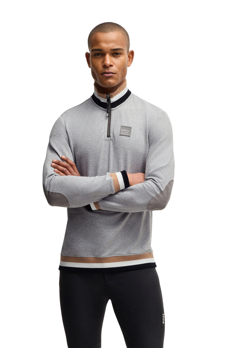 BOSS Equestrian Troyer Sweater Signature - Homme
