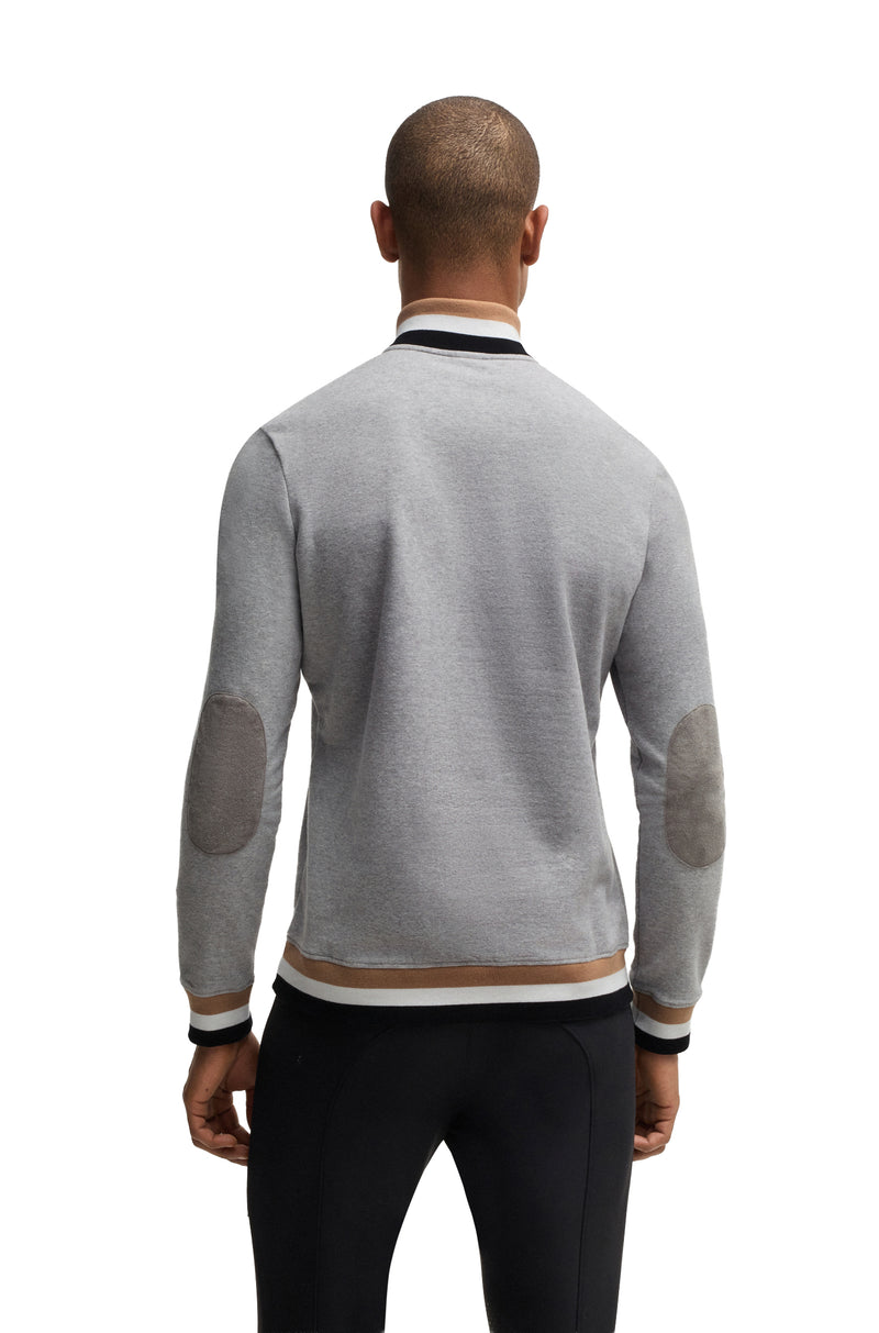 BOSS Equestrian Troyer Sweater Signature - Homme
