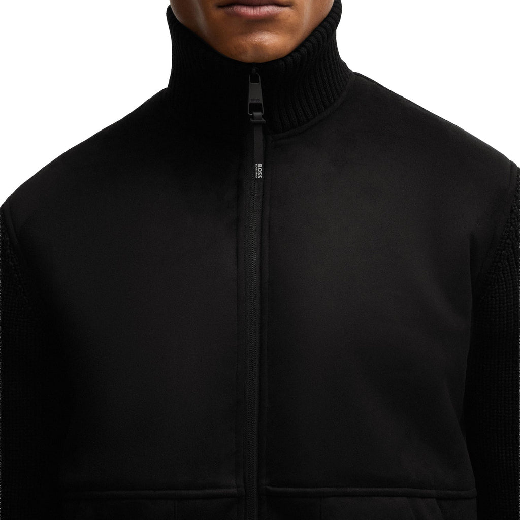 BOSS Equestrain Taylor Alcantara Bomber Jacket - Men