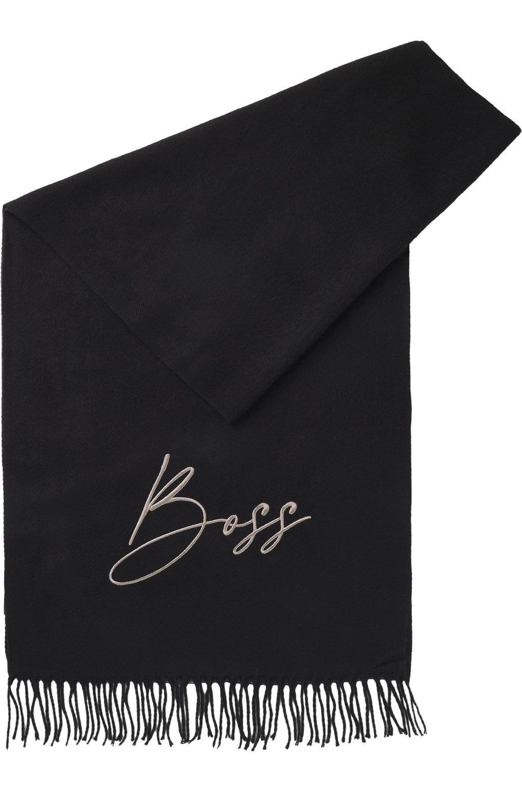 BOSS Equestrian Soft Scarf Logo