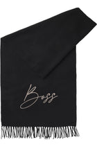 BOSS Equestrian Soft Scarf Logo