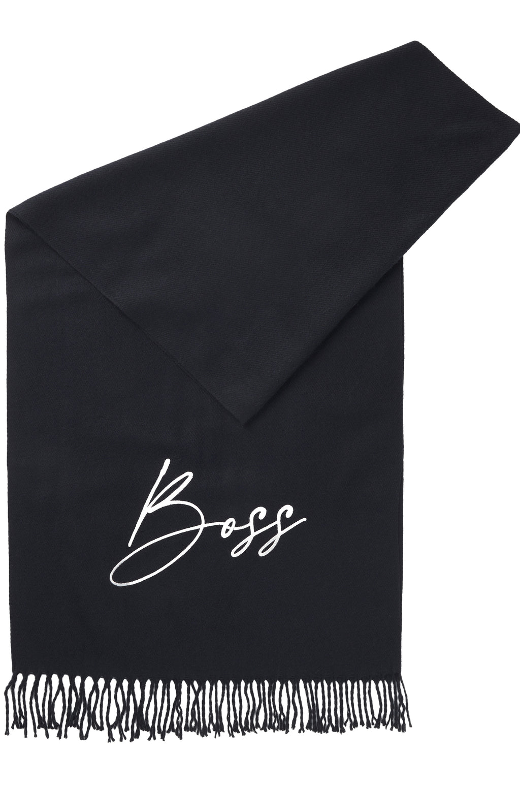 BOSS Equestrian Soft Scarf Logo