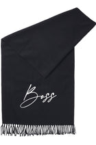 BOSS Equestrian Soft Scarf Logo