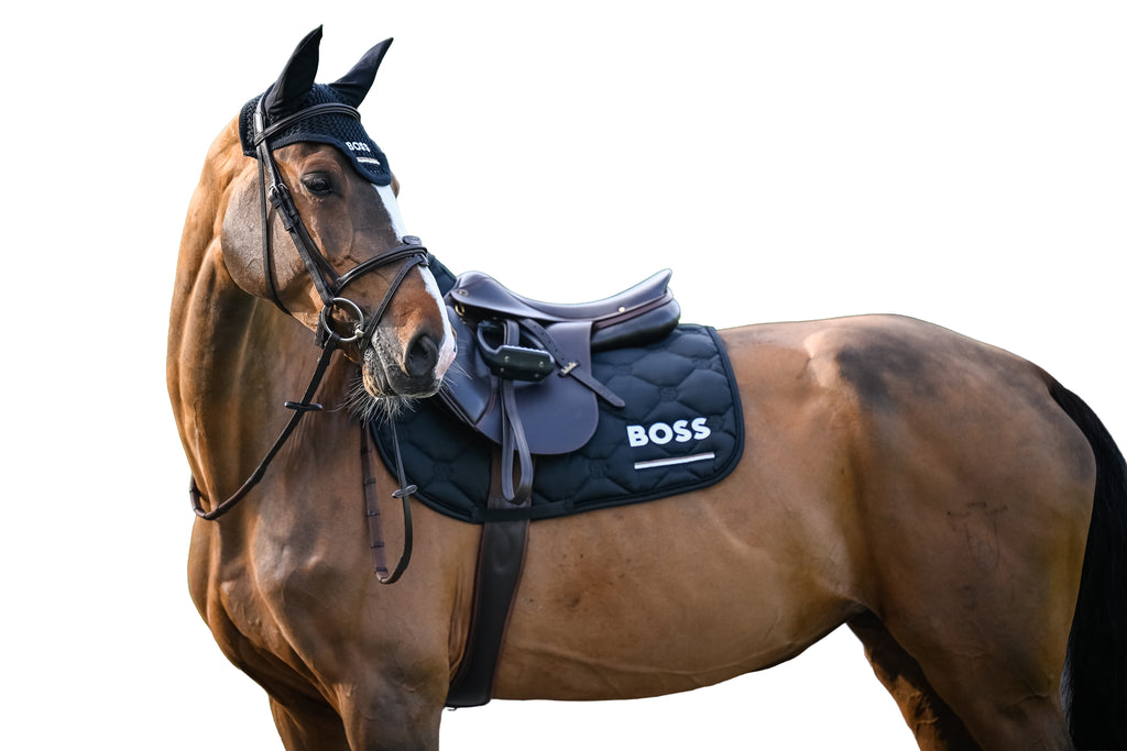 BOSS Equestrian Sattelpad Cheltenham Tape - Springen