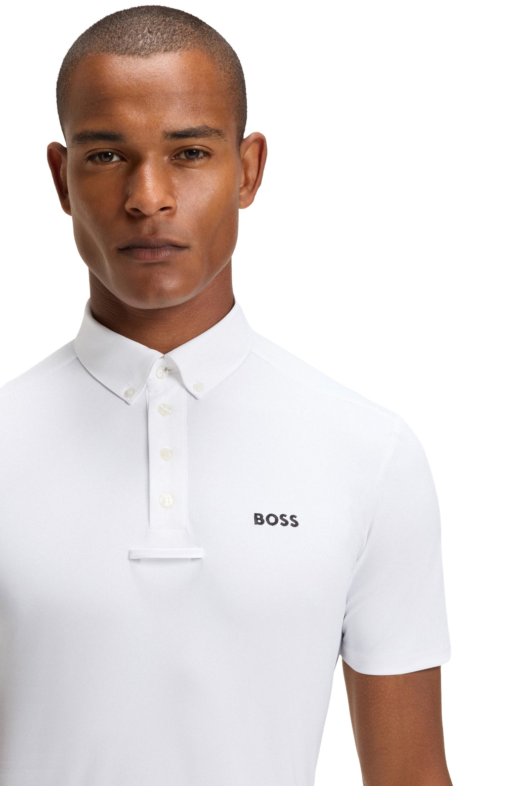 BOSS Equestrian Turniershirt Marty - Kurze Ärmel - Herren
