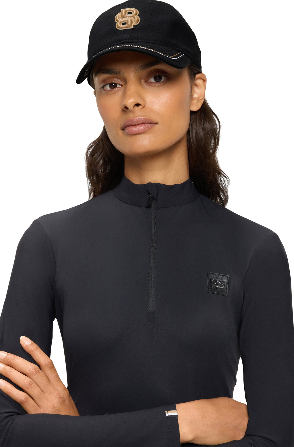 BOSS Equestrian Cap Leder BB