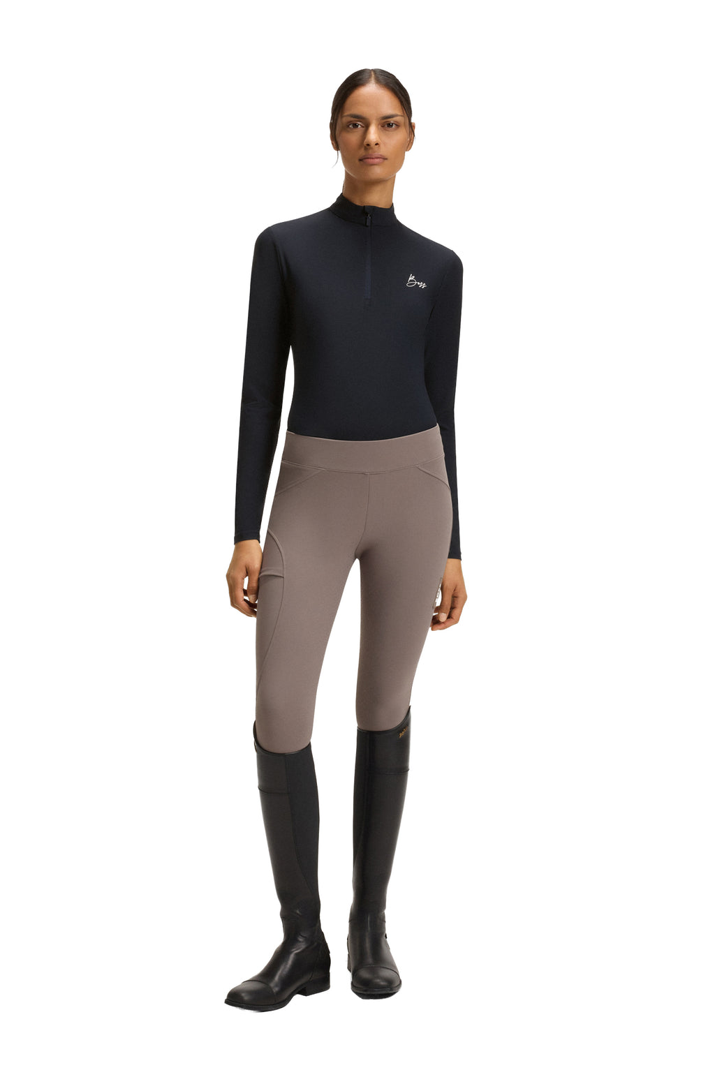 BOSS Equestrian Trainingsshirt Ruby - Langarm - Damen