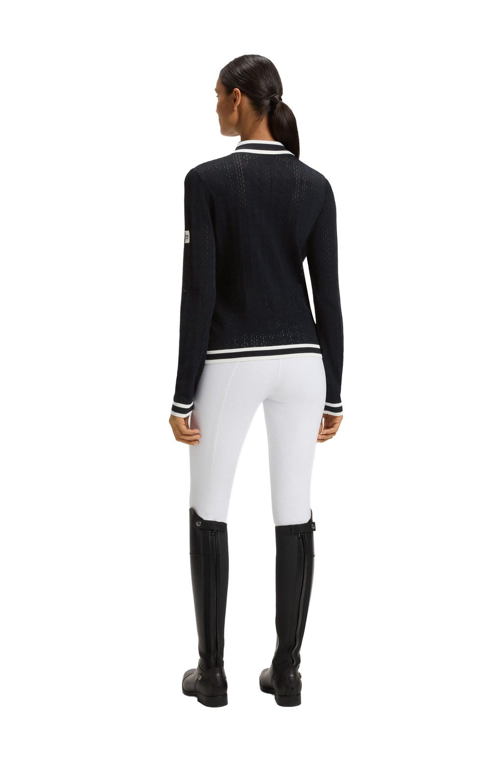 BOSS Equestrian Polo-Pullover Pam - Damen