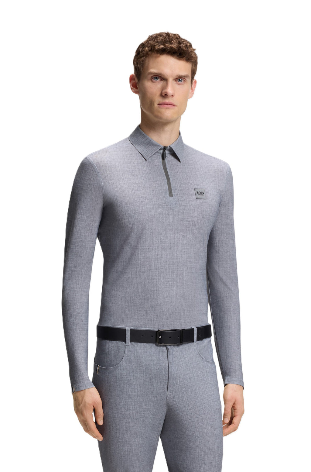 BOSS Equestrian Training Shirt Eaton - Long Sleeves - Men