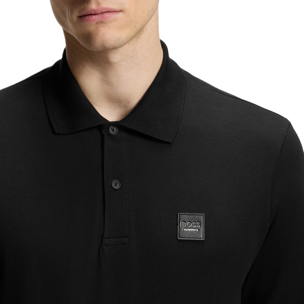 BOSS Equestrian Polo Shirt Marvis - Long Sleeves - Men