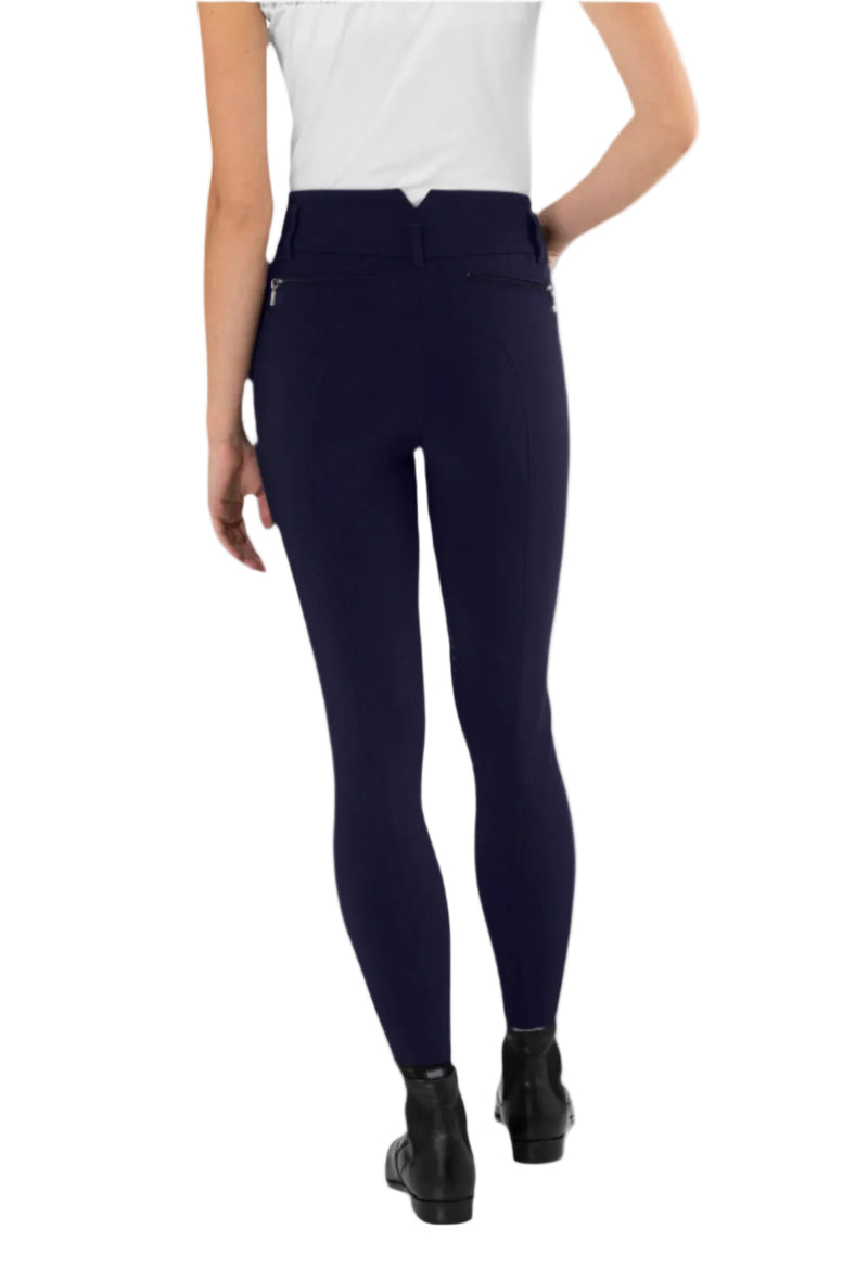 EGO7 Reithose Jumping Ca - Hohe Taille - Knie-Grip - Damen