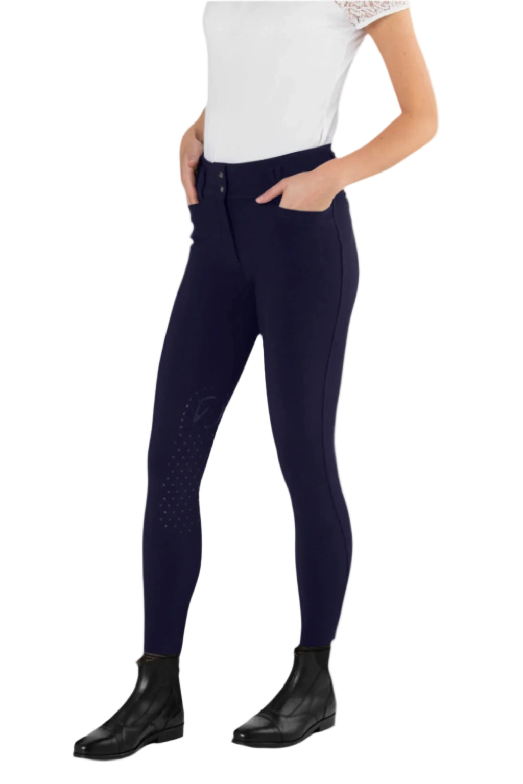 EGO7 Rijbroek Jumping Ca - High Waist - Knie Grip - Dames