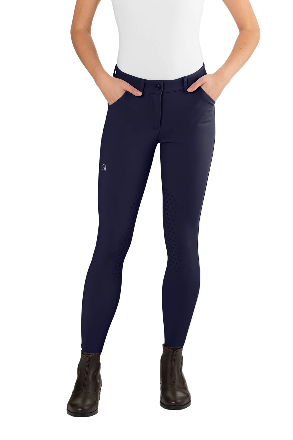Culotte d'équitation EGO7 Jumping PT - Adhérence au genou - Femme