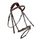 CWD Anatomisches Zaumzeug Fancy Stitching - Sportfarbe