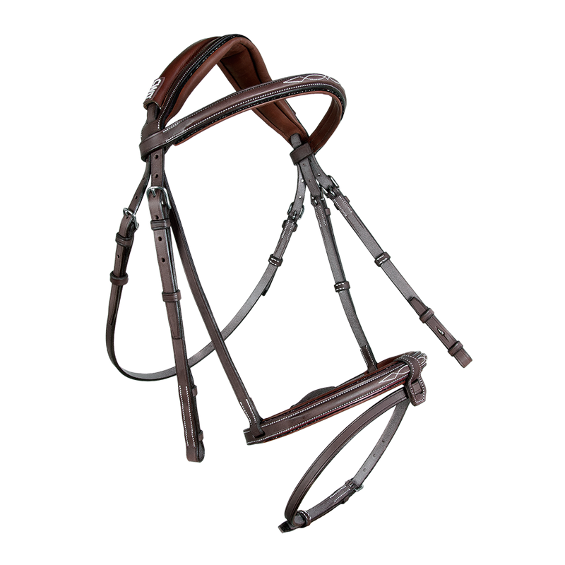 CWD Anatomic Bridle Fancy Stitching - Sport Color