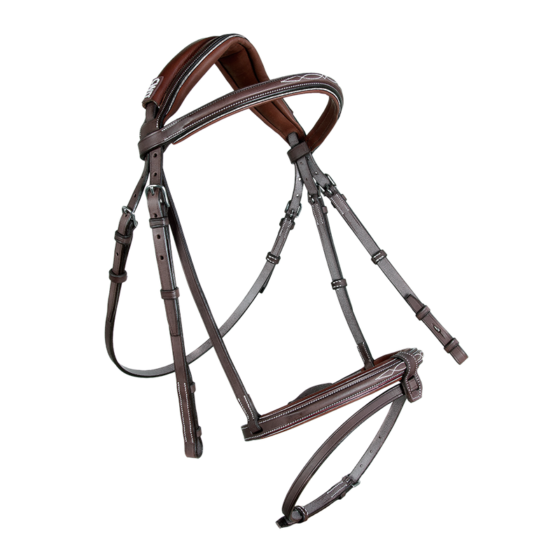 CWD Anatomic Bridle Fancy Stitching - Sport Color