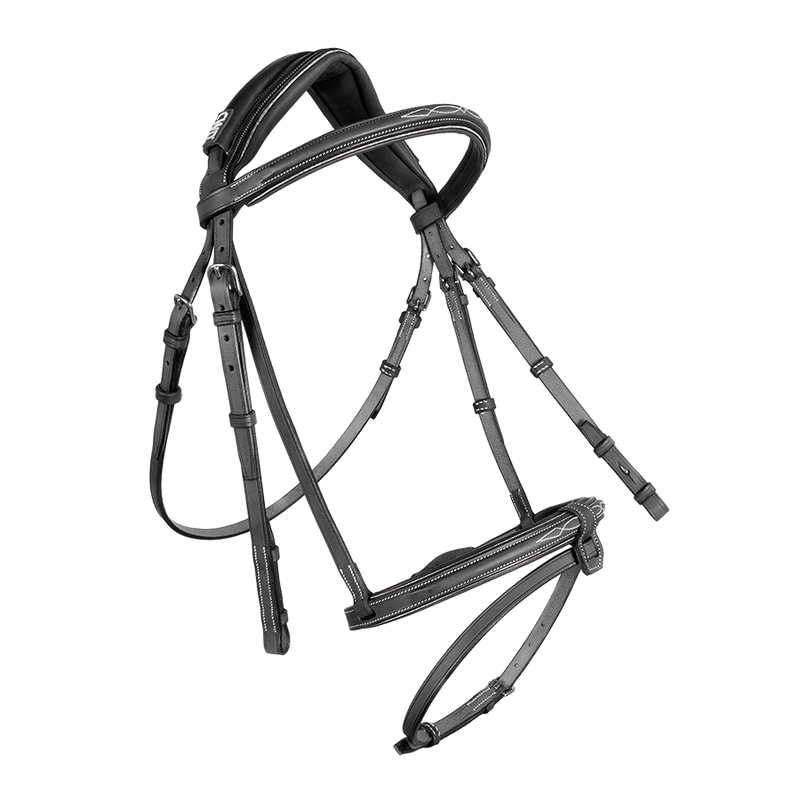 CWD Anatomic Bridle Fancy Stitching - Sport Color