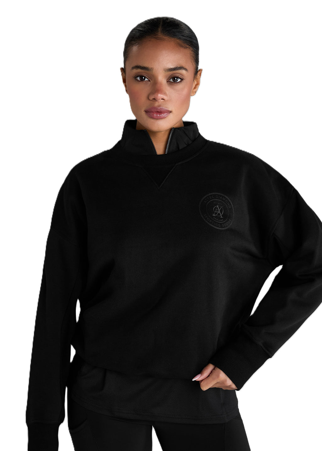 Aztec Diamond Rundhals - Sportartikel - Damen
