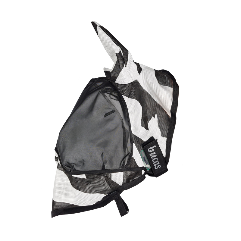 Bucas Buzz-Off Zebra Deluxe Mask - Ears