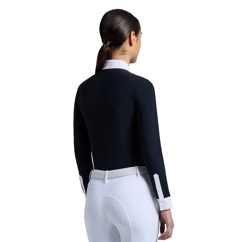 Cavalleria Toscana Wedstrijdshirt Jersey - Lange Mouwen - Meisjes