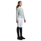 Cavalleria Toscana Turniershirt Florale Stickerei - Lange Ärmel - Mädchen