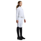 Cavalleria Toscana Turniershirt Florale Stickerei - Lange Ärmel - Mädchen