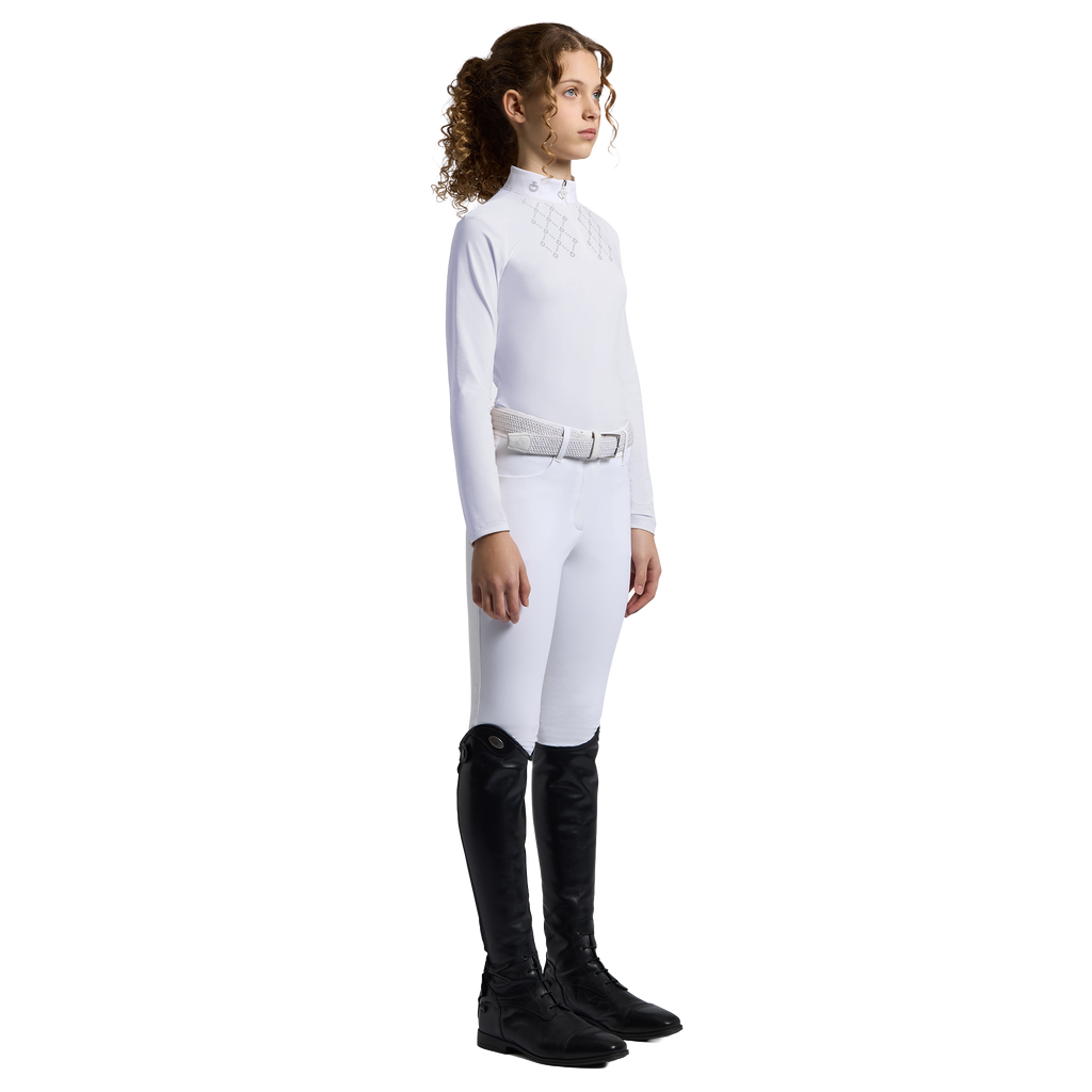 Cavalleria Toscana Show Shirt Jersey - Long Sleeves - Girls