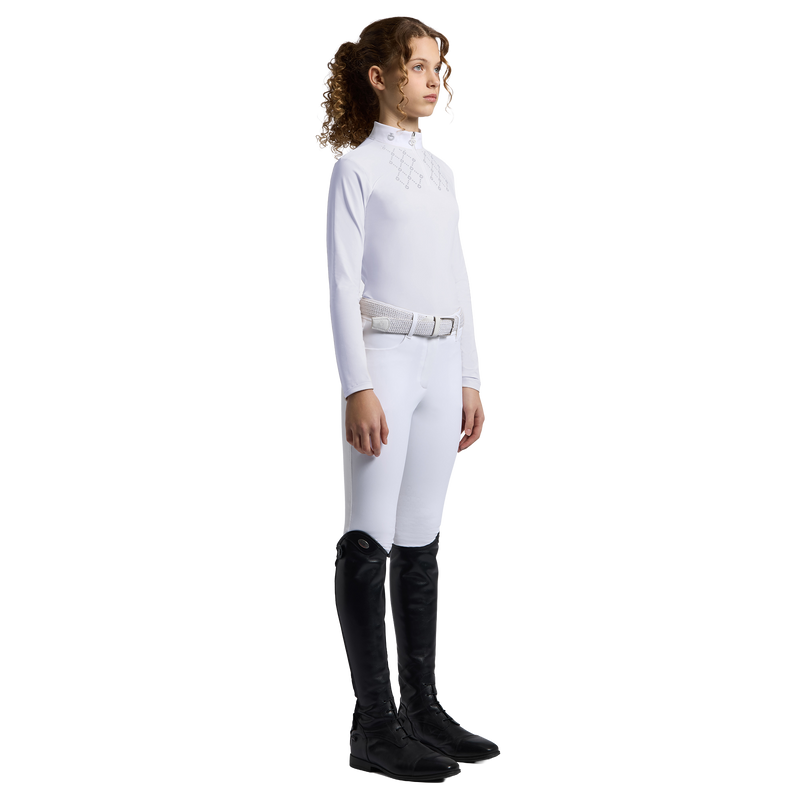 Cavalleria Toscana Show Shirt Jersey - Long Sleeves - Girls
