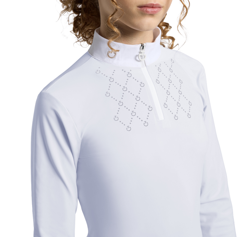 Cavalleria Toscana Show Shirt Jersey - Long Sleeves - Girls
