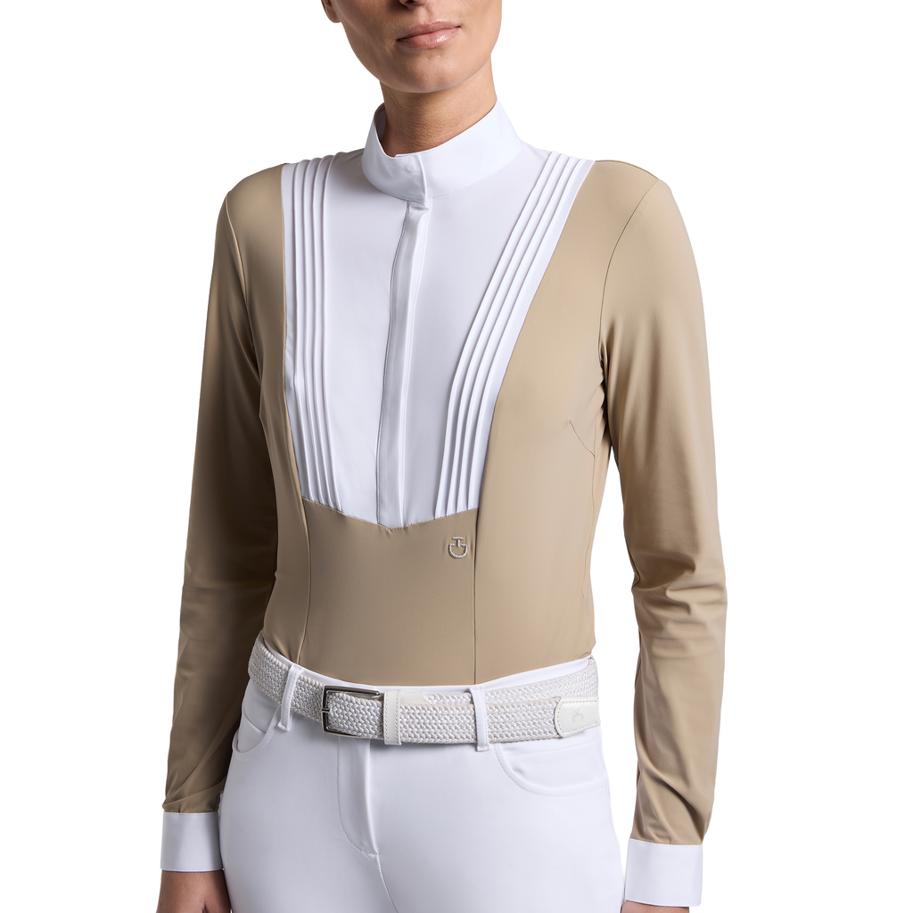 Cavalleria Toscana Show Shirt American - Long Sleeves - Women