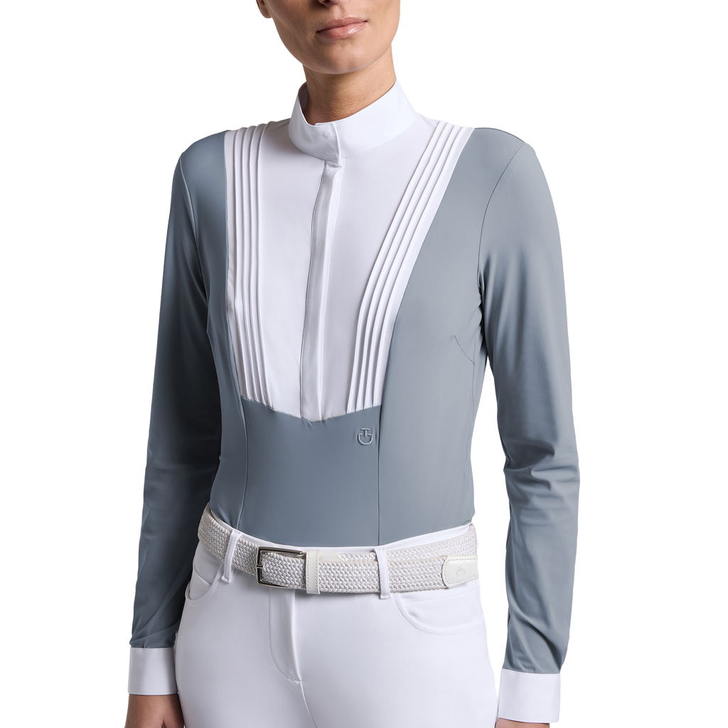 Cavalleria Toscana Show Shirt American - Long Sleeves - Women