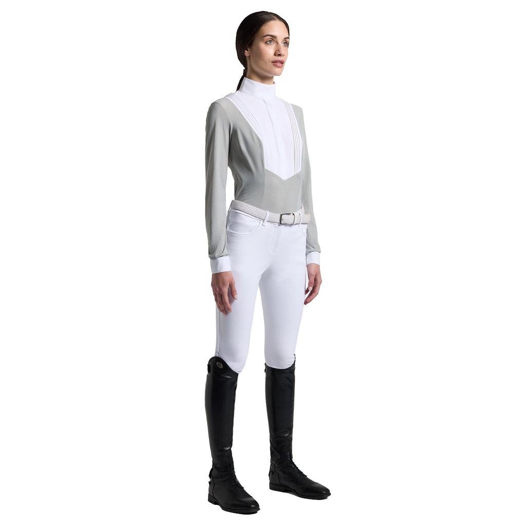 Cavalleria Toscana Turniershirt American - Langarm - Damen
