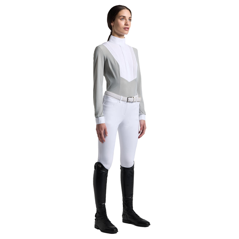 Cavalleria Toscana Turniershirt American - Langarm - Damen