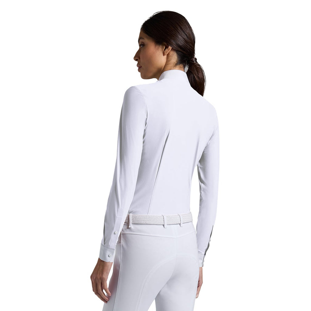 Cavalleria Toscana Wedstrijdshirt Heat Sealed Bib - Lange Mouwen - Dames
