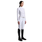 Cavalleria Toscana Turniershirt Stickerei - Lange Ärmel - Damen