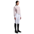 Cavalleria Toscana Turniershirt Stickerei - Lange Ärmel - Damen