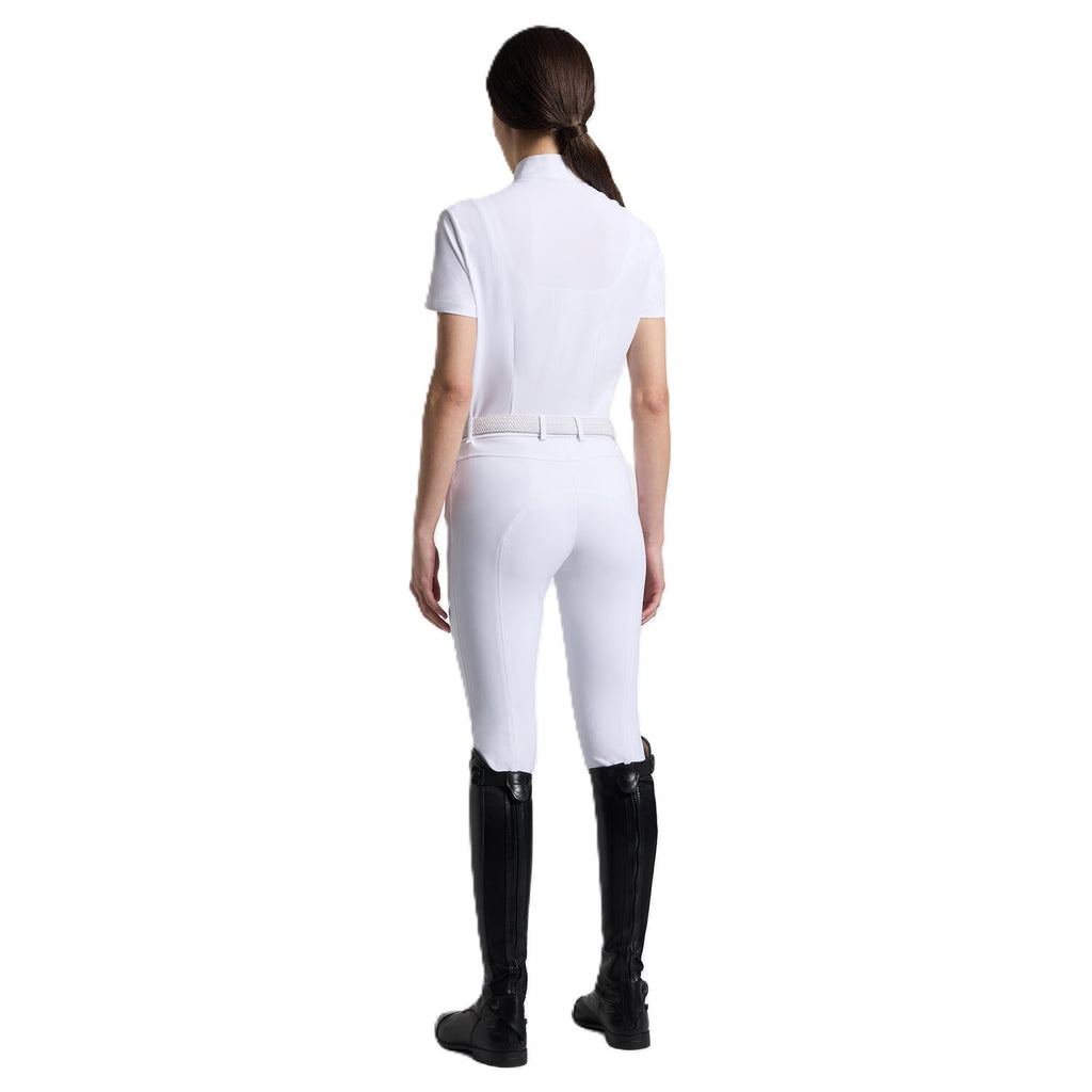 Cavalleria Toscana Turniershirt Jersey - Kurze Ärmel - Damen
