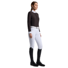 Cavalleria Toscana Show Shirt Perforated Inserts - Long Sleeves - Women