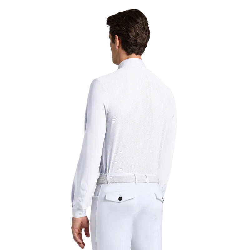 Cavalleria Toscana Wedstrijdshirt - Lange Mouwen - Heren