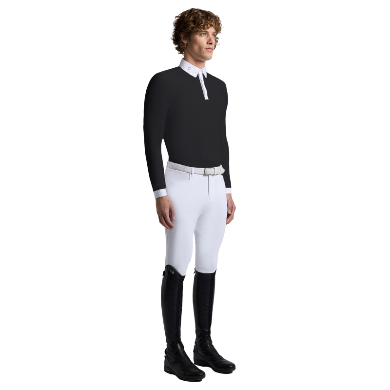 Cavalleria Toscana Show Shirt Warm Jersey - Long Sleeves - Men