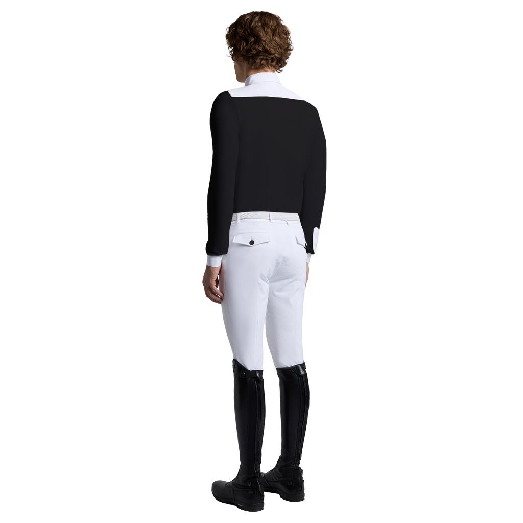 Cavalleria Toscana Show Shirt Warm Jersey - Long Sleeves - Men