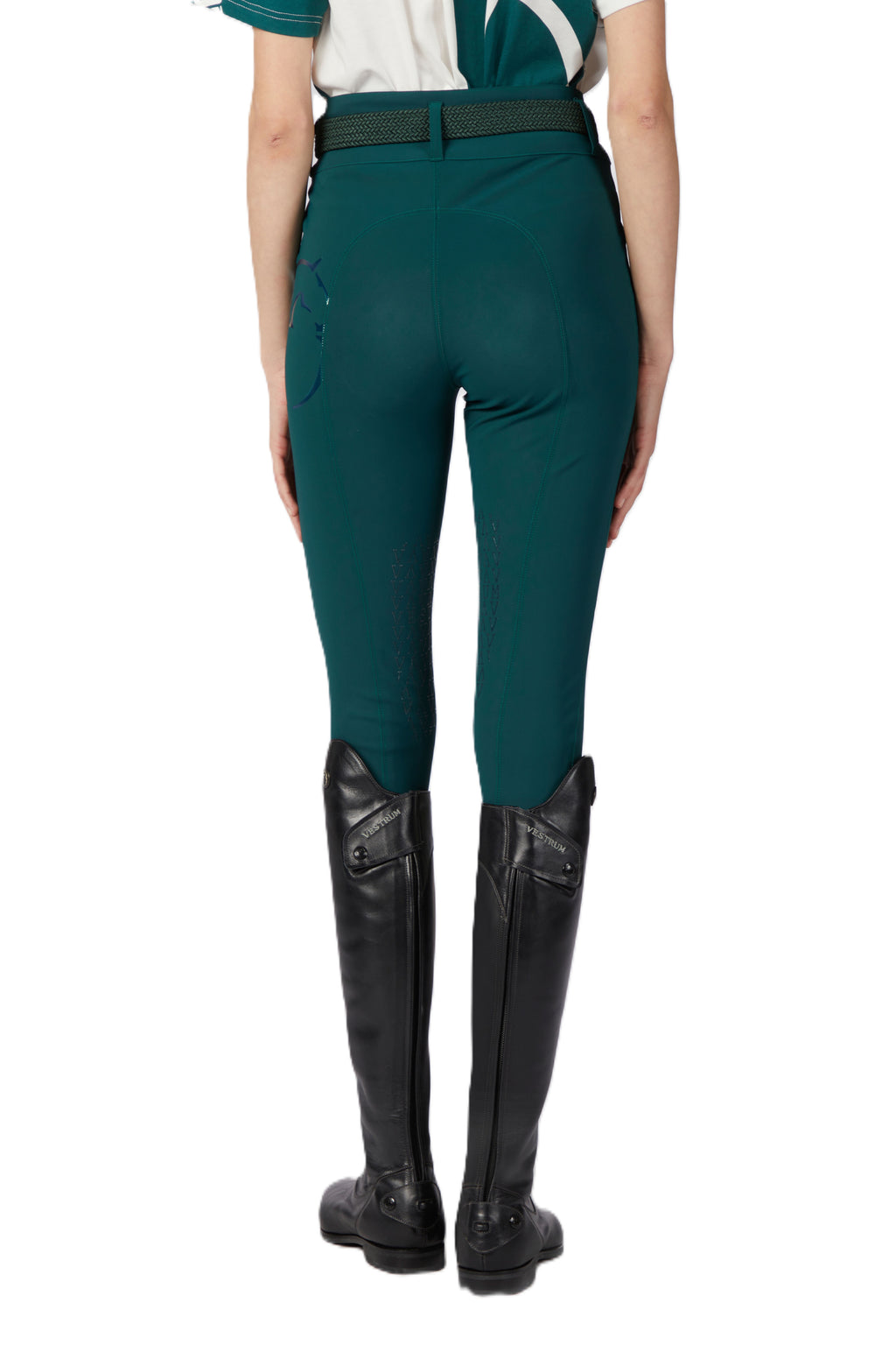 Culottes d'équitation Vestrum Molveno taille haute - Grip genoux - Femme