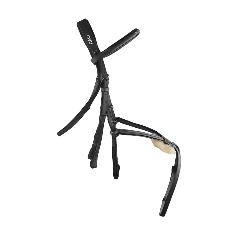 CWD Erhöhter Figure-8-Trensenzaum mit aufwendiger Naht
