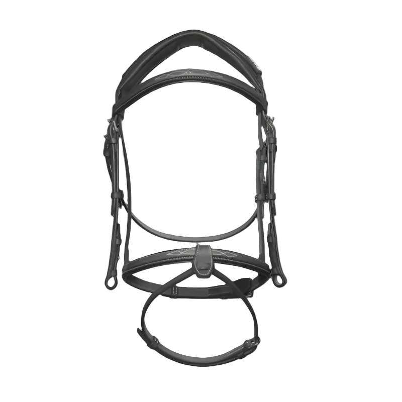 CWD Anatomischer Französischer Zaum - Verzierte Naht