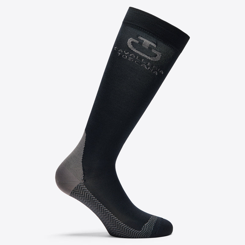 Cavalleria Toscana Jacquard Logo Socks - 3 Pack