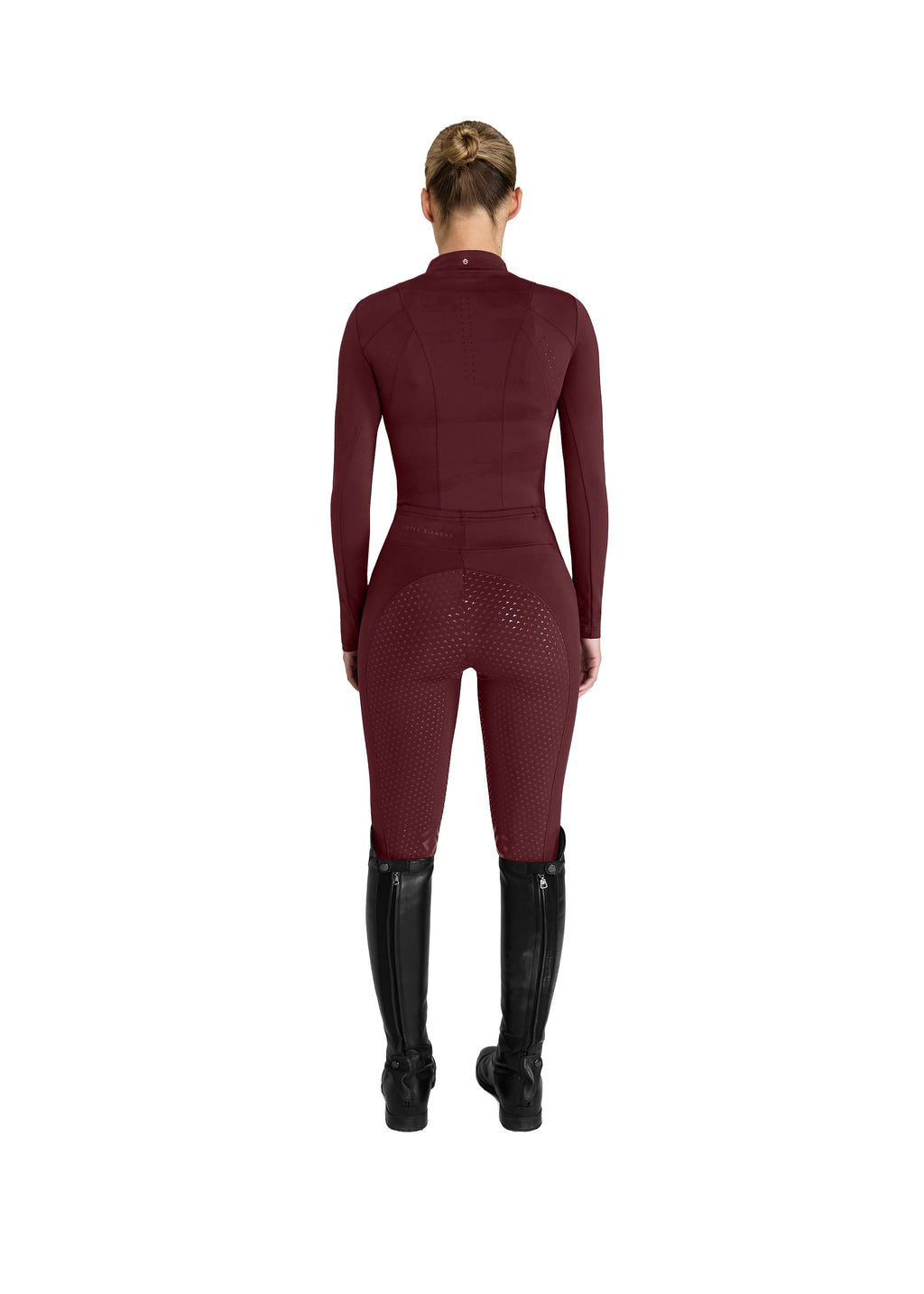 Aztec Diamond Core Riding Tights - Full Grip - Woman