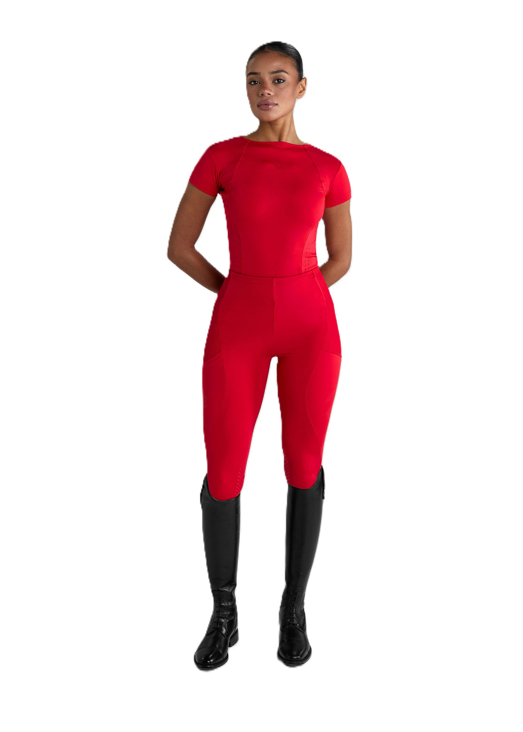 Aztec Diamond Core Riding Tights - Full Grip - Woman