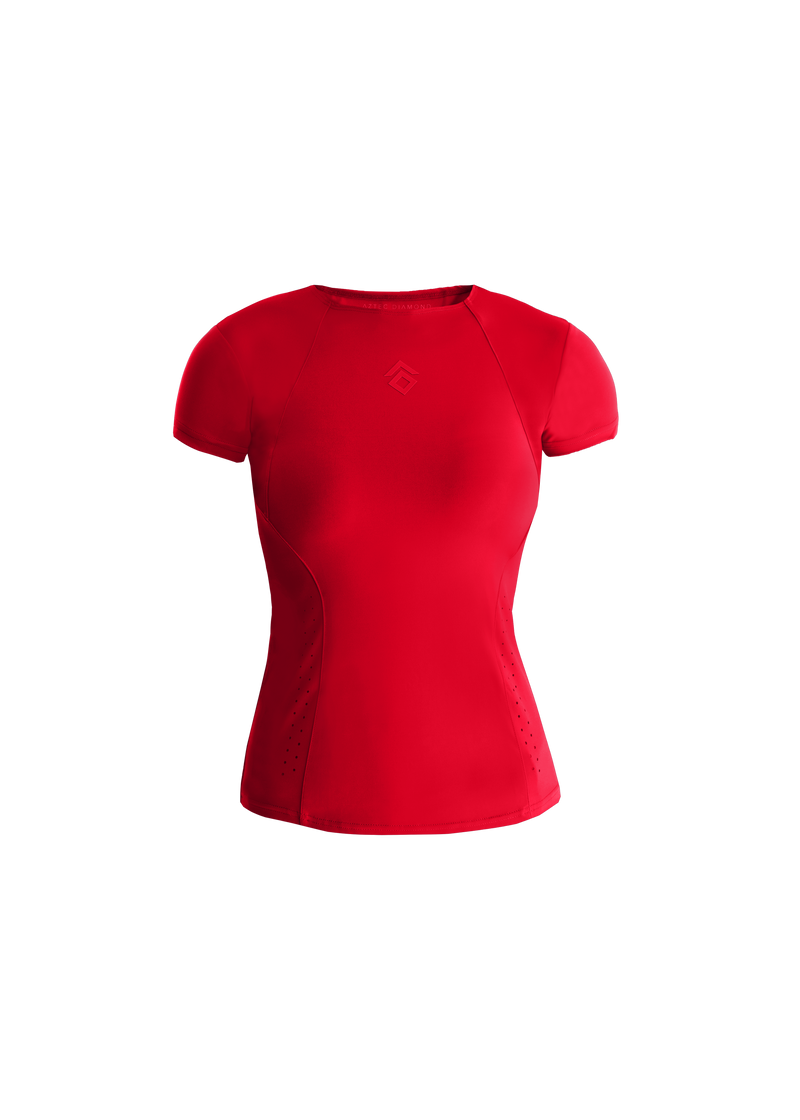 Aztec Diamond Shirt Core Tech Tee - Korte Mouw - Dames